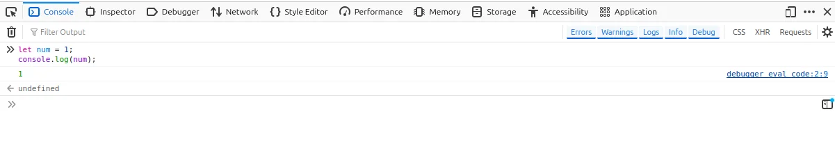 работа с JavaScript в консоли браузера