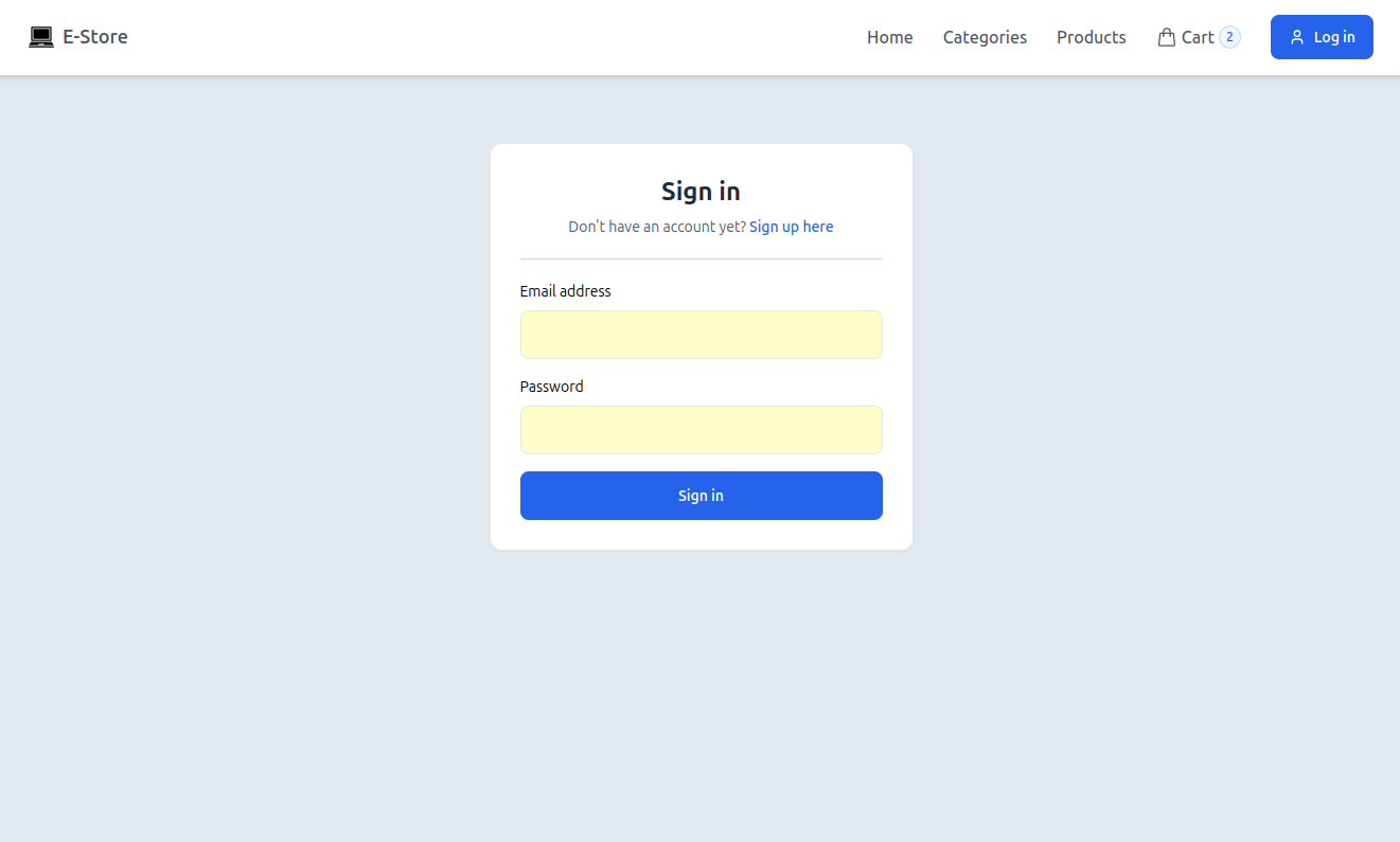 проверка заказа e-store